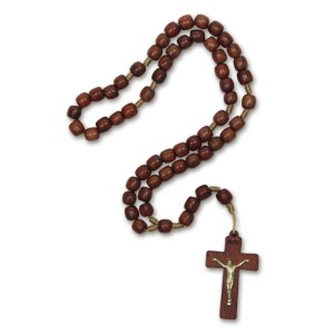 TE9700011 - Terço Madeira - 33cm